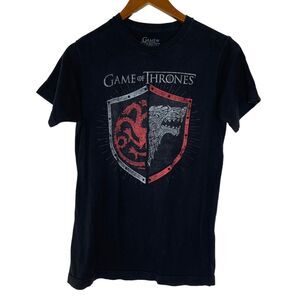Game Of Thrones Black Short Sleeve Shirt Size Small Men’s